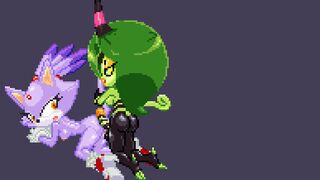 Zeena attack Blaze