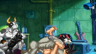 MUGEN Request#266: Gundog & Mo-Mo Dainamaitu Fucks Son Goku