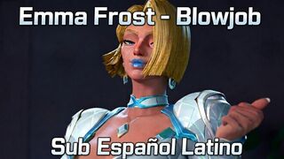 Emma Frost - Blowjob(SUB) By Redmoa