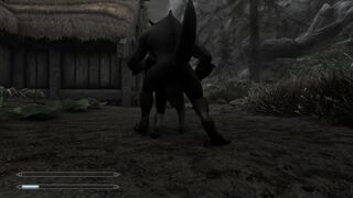 Skyfurry and Werewolf
