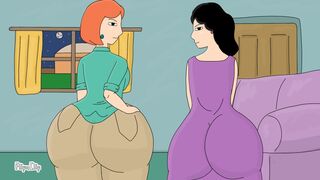 lois and bonnie twerking (bigger ass version)