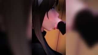 Fumika Suddenly Starts Slurping Seaman [LOOP] [Harimau]