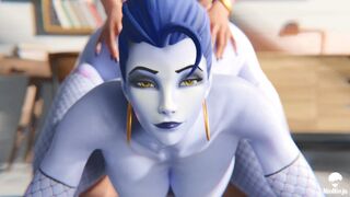 Ashe & Widowmaker - Doggy [NinNinja][4K60FPS]