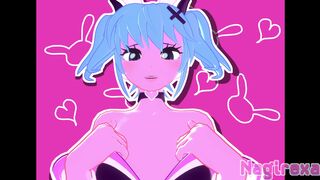 Hatsune Miku bunny cowgirl