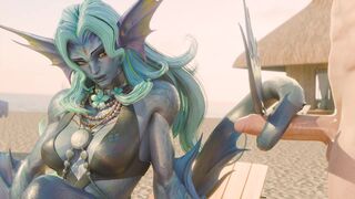 Magik Swimsuit Fish Long Animation