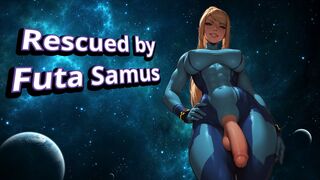 【Futa JOI】Rescued by Futa Samus