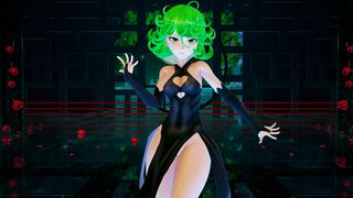 【R-18 MMD】 Tatsumaki - TIMESTOP - VIVIZ - BOP BOP