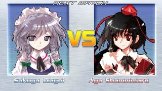 Sakuya Izayoi vs Aya Shameimaru
