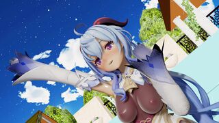 【MMD Genshin】Ganyu Beautiful Girl ♡ Innocent Pirate