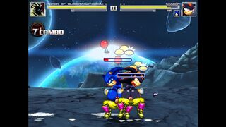 MUGEN Sonic and Shadow forced to ride cock.