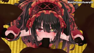 Kurumi Tokisaki BBC Gangbang — Date A Live