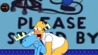 MUGEN#78: Lumpy X Homer Simpson