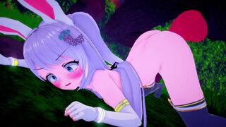 Rabbit kidnapped by werewolf