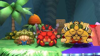 MUGEN Request#286: Killer Croc, Incineroar, & Bowser Fucks Donkey Kong, Lucario & Leo