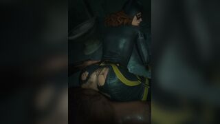 Batgirl workout (outfit/black) 4K | Madruga3D