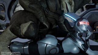 EDI Getting Krogan Dick | Nappana x Cyberbolt