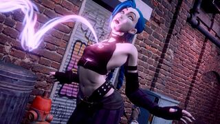 Jinx from league of legends possession