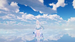 [Honkai 3rd MMD R18](Kiana Kaslana)Honeymoon Un Deux cover by Rina 'dance'