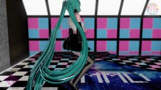 [Vocaloid MMD R18](Hatsune Miku) Chung Ha - Stress "dance"