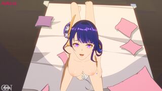 (Uncensored) Furina x Raiden Shogun