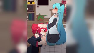 miku and teto | lunnysketch