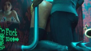 Ada Wong Stuck in Glory Hole Gets Pounded Hard from Behind [Studios34][4k]