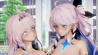 【MMD WuWa】Denia Manic, Frenzied, and Incoherent Girl omake