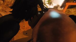 Stinky and nasty horse gets pounded by femboy