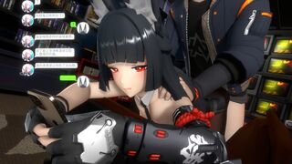 shiao|zzz|miyabi|Outside you're a cool, aloof hunter; in bed, you're my naughty fox.