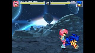 Amy Rose fucks Sonic