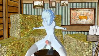 Cutie ghost in the barn