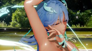 【MMD WuWa】Qingxiao Tougen-Renka omake
