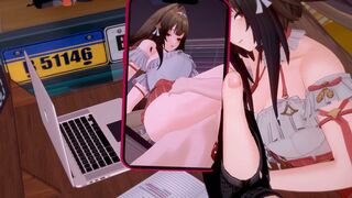 Ye Shunguang hot sex (clothed)
