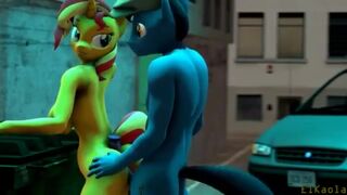 Sunset Shimmer sexs with a Guy