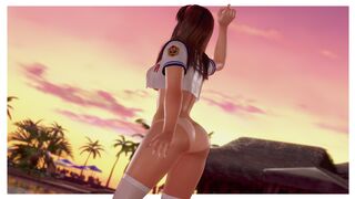 Hitomi's Gravures (Summer Sky Schoolwear) [MOD]