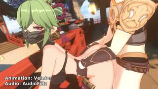 Shinobu - Standing Doggy