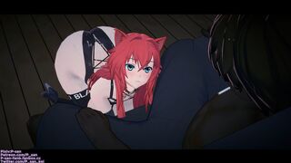 Rias Gremory NTR blacked version