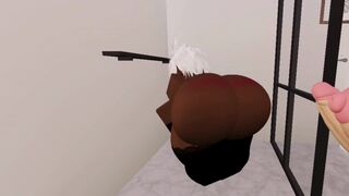 Teto gets bored and decides to fuck her sex toy