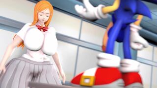 Orihime and Sonic