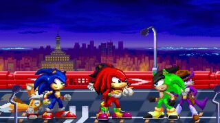 MUGEN Sonic Heros vs Asura n Gang