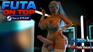 Two Hung Futas Double Fuck a Sub Male | Animated | Voiced | Futa on Male | Dirty Talk