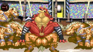 MUGEN Request#307: Hyper Gnoll Raid Fucks Delga