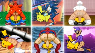 MUGEN Request#308: Everyone Fucks Pikachu 2