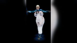 Futa Samus Walk Suit Milk