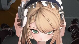Maid service (No commander moans)