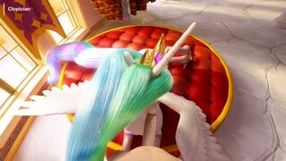 Princess Celestia Blowjob Pov