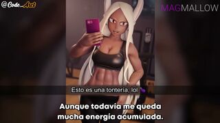 an intense workout