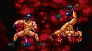 MUGEN - Ralf & Clark (KoF) Finishers