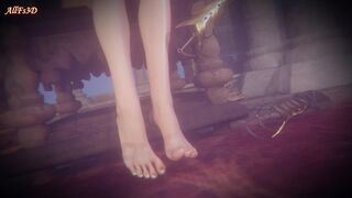 Queen Marikas Footslave