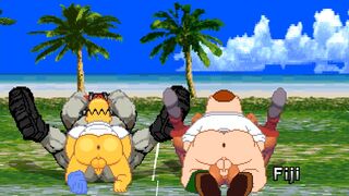 MUGEN Request#312: Homer Simpson & Peter Griffin Fucks Leo & Gundog